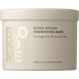 Schwarzkopf BlondMe Bond Repair, maska wzmacniająco-nawilżająca włosy blond, 500ml