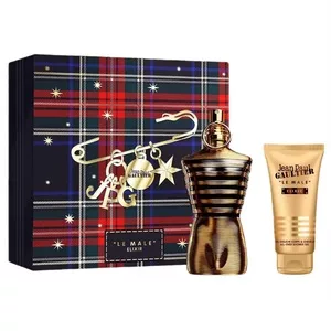 Jean Paul Gaultier Le Male Elixir zestaw perfumy spray 125ml + żel pod prysznic 75ml (M)