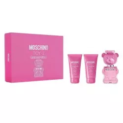 Moschino Toy 2 Bubble Gum zestaw woda toaletowa spray 50ml + żel pod prysznic 50ml + balsam do ciała 50ml (W)