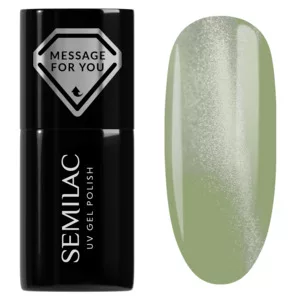 Semilac, lakier hybrydowy, 732 Pistachio Latte Gloss, 7ml
