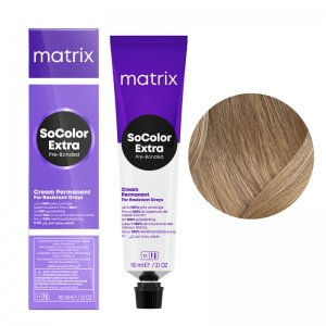Matrix SoColor Extra Coverage, farba do krycia włosów siwych z technologią Pre-Bonded, 509G, 90ml