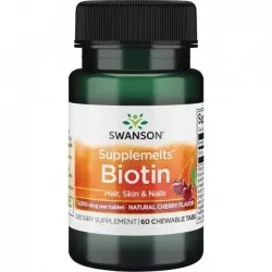 Swanson Biotyna 60 tabletek do ssania