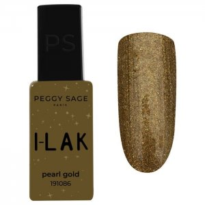 Peggy Sage I-LAK, lakier hybrydowy, pearl gold, 11ml