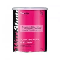 Peggy Sage, wosk do depilacji na gorąco do skóry suchej i wrażliwej, rozpuszczalny, różany, 800ml