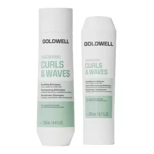 Goldwell Dualsenses Curls & Waves, zestaw do włosów kręconych i falowanych, szampon + odżywka