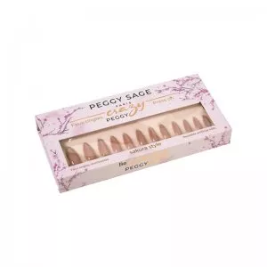 Peggy Sage Crazy Peggy, zestaw sztucznych paznokci wielorazowego użytku - sakura style, ref.151560