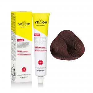 Yellow Professional Color Permanent, farba do włosów, 7.53, 100ml