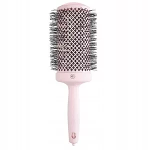 Olivia Garden Expert Blowout Speed Wavy Bristles Pastel Pink, szczotka do włosów, 65mm, ref. 203ID2225