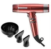 GA.MA IQ Perfetto Lite, super lekka suszarka (294g), czerwona, 1600W