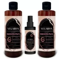 Placenta Life Vegairoa Smooth Plex, zestaw wygładzający do włosów puszących się