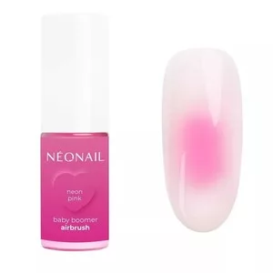 Neonail Baby Boomer Airbrush, pyłek do paznokci w sprayu, Neon Pink, 5g