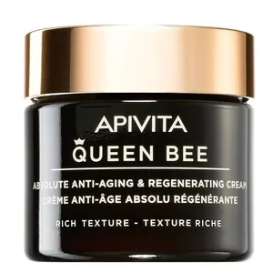 Apivita Queen Bee Absolute Anti-Aging & Regenerating Cream Rich Texture krem przeciwzmarszczkowy o bogatej konsystencji 50ml