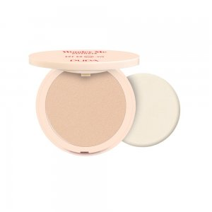 PUPA Wonder Me Defender, ochronny podkład w kompakcie SPF50, 002 Neutral Beige, 8,5g
