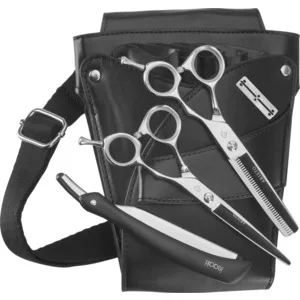 AristoCUT, zestaw nożyczek fryzjerskich Best 6.0", dla początkujących fryzjerów, precyzyjne cięcia, elegancka torba S