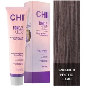 CHI Tone & Gloss, toner do włosów, Mystic Lilac, 85g