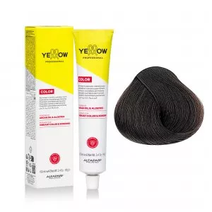 Yellow Professional Color Permanent, farba do włosów, 6.00, 100ml