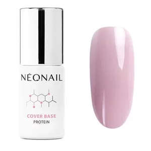 Neonail Cover Base Protein, baza hybrydowa, Light Nude, 7.2ml