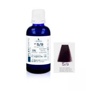 Lendan Plex Forte Bond Color, farba do włosów do trwałej lub półtrwałej koloryzacji, 5/9, 50ml