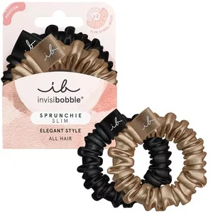 Invisibobble Sprunchie Slim Fashion gumka do włosów True Golden 2szt.