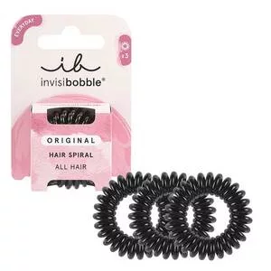 Invisibobble Original Everyday gumka do włosów spiralna True Black 3szt.