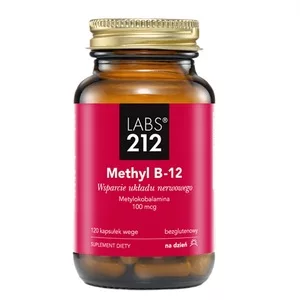 LABS212 Methyl B-12 suplement diety 120 kapsułek
