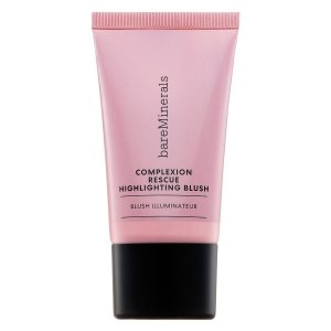 BareMinerals Complexion Rescue Highlighting Blush rozświetlający róż do twarzy Pink Glow 15ml