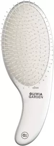 Olivia Garden Expert Care Curve, szczotka do rozczesywania włosów, Nylon Bristles Silver