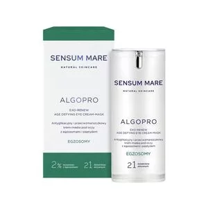 Sensum Mare Algopro antyglikacyjny i przeciwzmarszczkowy krem-maska pod oczy z egzosomami i peptydem 15ml