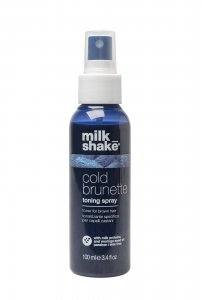 Milk Shake Cold Brunette Toning Spray, odżywka w sprayu bez spłukiwania do chłodnego brązu, 100ml
