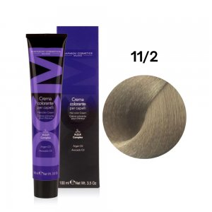 Diapason DCM, farba do włosów, 11/2 Popielaty Ultra Jasny Platynowy Blond, 100ml