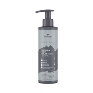 Schwarzkopf Chroma ID, maska koloryzująca, 9-12 Platinum Grey, 300ml - ubytek 1/4 zawartości