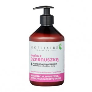 Bioelixire, regenerująca maska z czarnuszką, 500ml