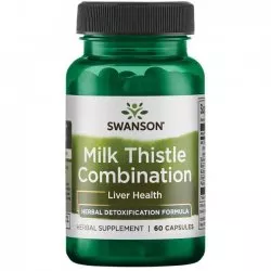 Swanson Milk Thistle Combination 60 kaps