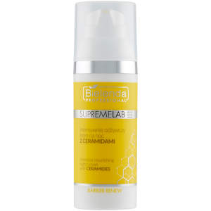 Bielenda Professional Supremelab Barrier Renew, odżywczy krem ochronny z Ceramidami SPF 50, 40ml