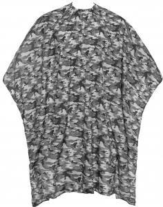 Efalock Perfect Touch Camou, peleryna fryzjerska, szara, ref. 14102421