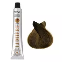 Tahe Lumiere Express, farba do włosów z keratyną i olejkiem arganowym, koloryzacja trwała, 7.34, 100ml