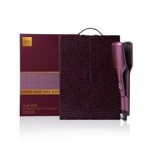ghd Cherry Chic Duet Style, zestaw prezentowy, prostownica i suszarka 2w1 + olejek + szczotka do włosów