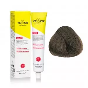 Yellow Professional Color Permanent, farba do włosów, 7.1, 100ml