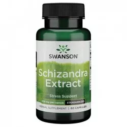 Swanson Schizandra extract 500mg 60 kaps