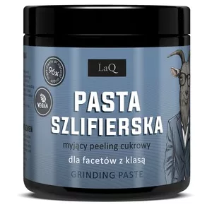 LaQ Kozioł z Klasą, pasta szlifierska, myjący peeling cukrowy do ciała, 220g