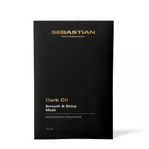 Sebastian Dark Oil Sachet Mask, maska wygładzająca i nabłyszczająca do włosów, 15ml