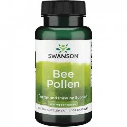 Swanson Bee Pollen (pyłek pszczeli) 400mg 100kaps