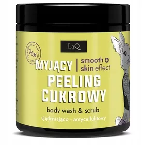 LaQ Niezapominajka, myjący peeling cukrowy do ciała, 220g