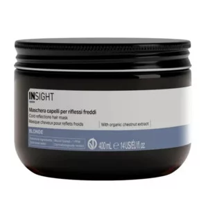 InSight Blonde Cold Reflections Hair Mask, maska do włosów z chłodnymi refleksami, 400ml