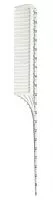 Y.S. Park, grzebień do włosów z linijką, model G01, biały