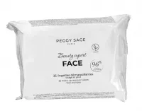 Peggy Sage, chusteczki do demakijażu, 25szt.