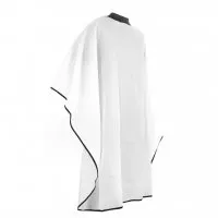 Neocape, biała peleryna fryzjerska, 135x170cm