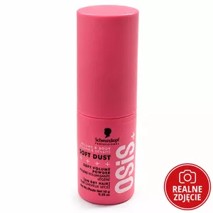 Schwarzkopf OSIS+ Soft Dust, puder do włosów dodający objętość, 10g - uszkodzone zamknięcie