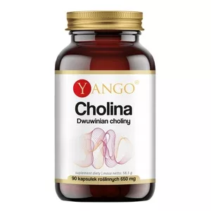 Yango Cholina dwuwinian choliny suplement diety 90 kapsułek