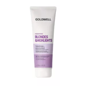 Goldwell Dualsenses Blondes & Highlights, fioletowy szampon do włosów, 250ml